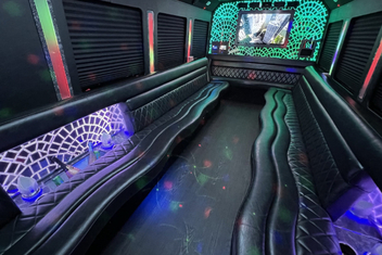 Amarillo Limo Bus Interior