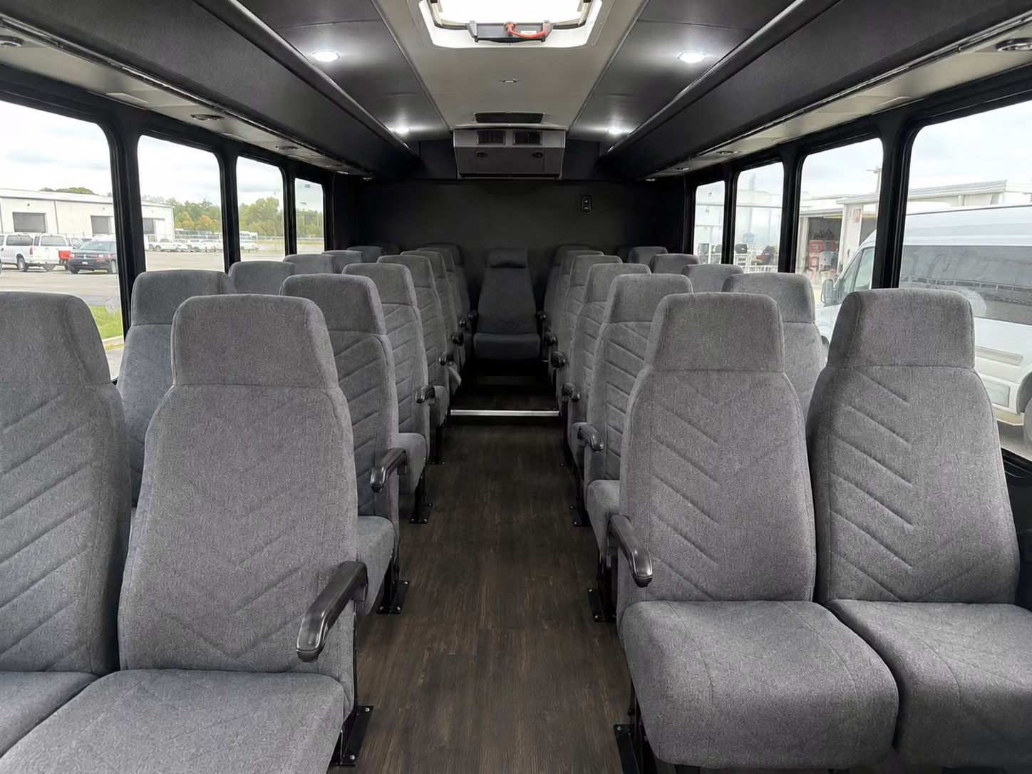 20 passenger minibus interior