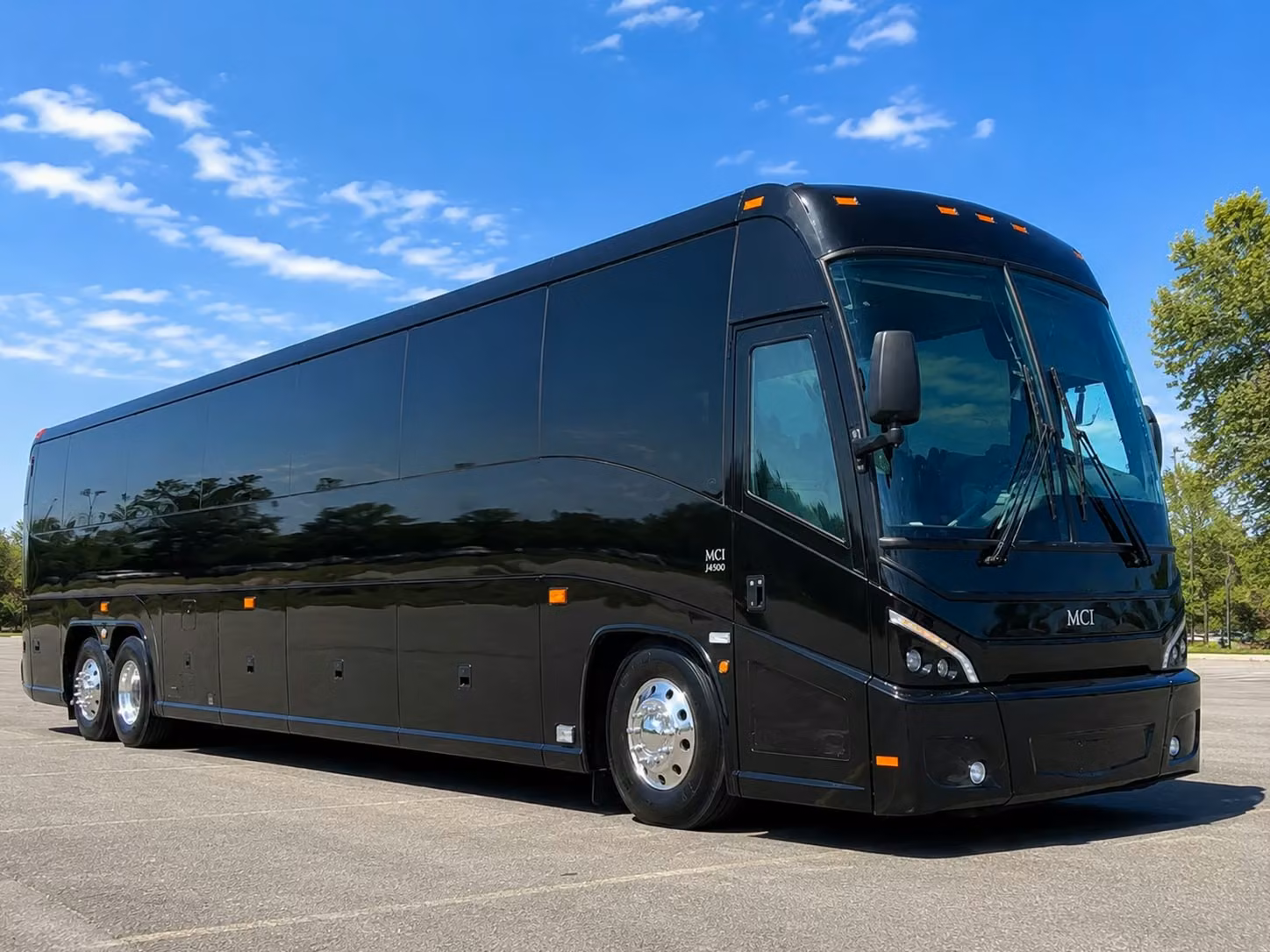 amarillo long distance bus rentals