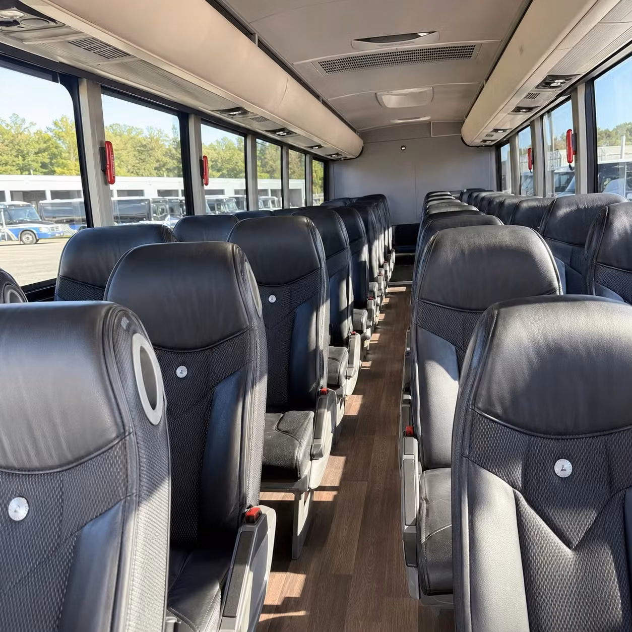 charter bus rentals for amarillo weddings
