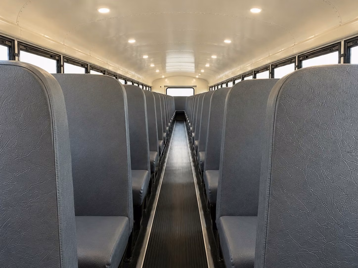 school bus interior